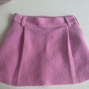 Zara Kids Pink Wool Skirt